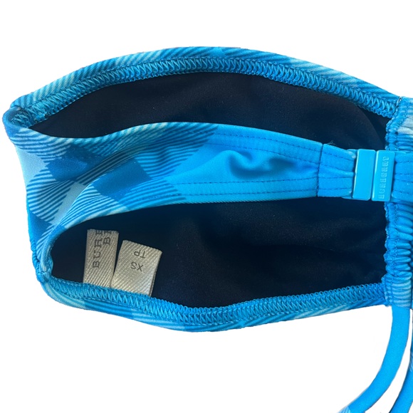 NWT Burberry blue check bikini 2 piece - Picture 6 of 10